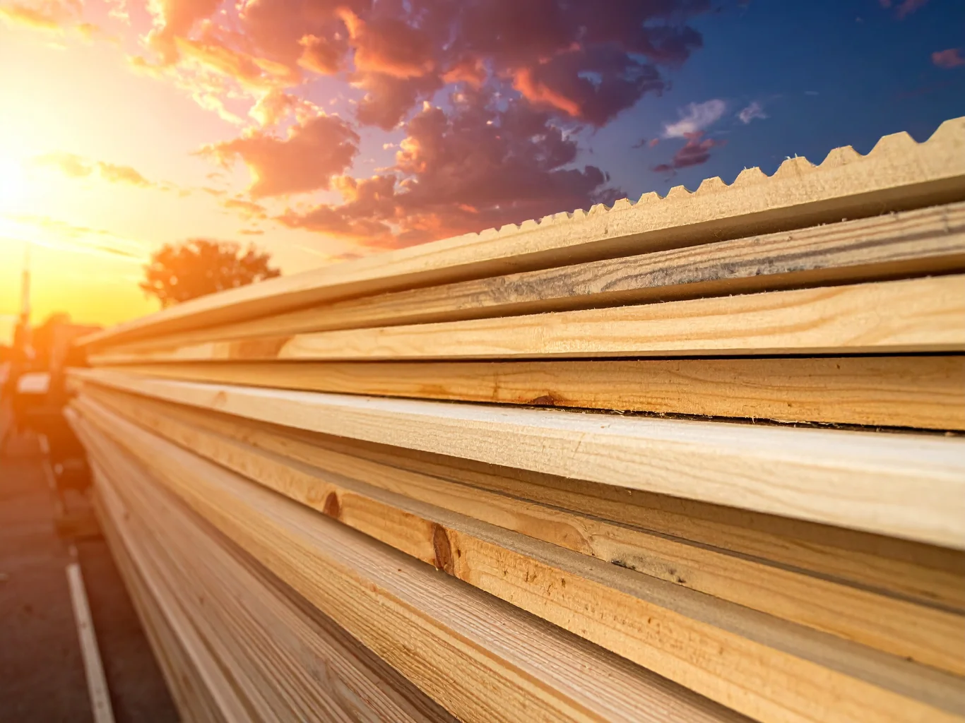 tramonto-in-cantiere-con-materiale-da-lavorazione
